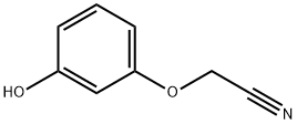 2-(3-Hydroxyphenoxy)-acetonitrile Structure