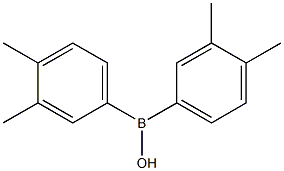 Bis(3,4-diMethylphenyl)borinic acid Struktur