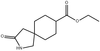 Ethyl 3-oxo-2-azaspiro[4.5]decane-8-carboxylate Struktur