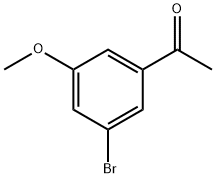 1-(3-BroMo-5-Methoxyphenyl)ethanone Struktur