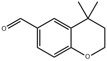 4,4-diMethylchroMan-6-carbaldehyde Structure