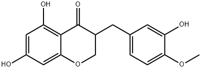 3'-Hydroxy-3,9-dihydroeucomin Struktur