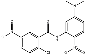 2-chloro-N-(5-(diMethylaMino)-2-nitrophenyl)-5-nitrobenzaMide Struktur