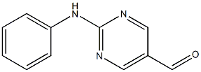 2-AnilinopyriMidine-5-carbaldehyde, 97% Structure