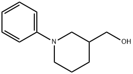 1-苯基-3-哌啶甲醇 结构式
