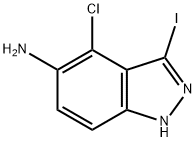 1082040-19-4 3-Iodo-4-chloro-5-aMino-(1H)indazole