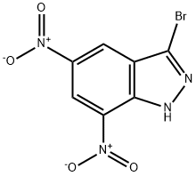 3-BroMo-5,7-dinitro (1H)indazole|