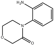 3-Morpholinone, 4-(2-aMinophenyl)- Structure
