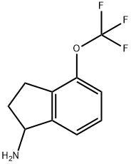 4-(TrifluoroMethoxy)indan-1-aMine HCl Struktur