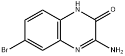 3-amino-6-bromoquinoxalin-2-ol Structure