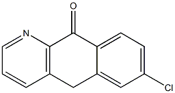 7-Chlorobenzo[g]quinolin-10(5H)-one 化学構造式