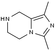 IMidazo[1,5-a]pyrazine, 5,6,7,8-tetrahydro-1,3-diMethyl- Struktur