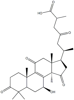 灵芝酸D,108340-60-9,结构式