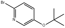 2-溴-5-(叔丁氧基)吡啶,1086381-32-9,结构式