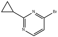4-溴-2-环丙基嘧啶, 1086381-83-0, 结构式