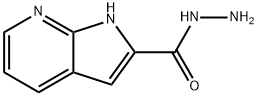 1H-吡咯并[2,3-B]吡啶-2-卡巴肼,1086392-34-8,结构式