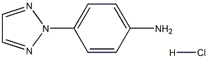BenzenaMine, 4-(2H-1,2,3-triazol-2-yl)-, hydrochloride Struktur