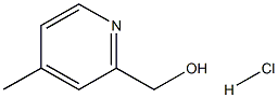 (4-甲基吡啶-2-基)甲醇盐酸盐,1087766-33-3,结构式