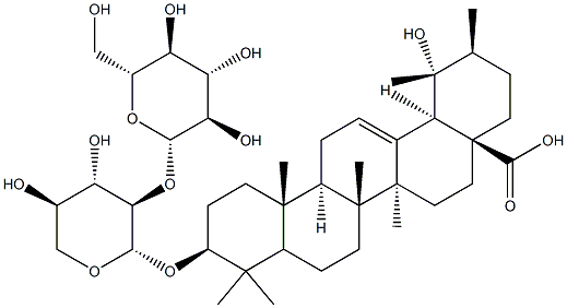 毛冬青皂苷B1,109008-27-7,结构式