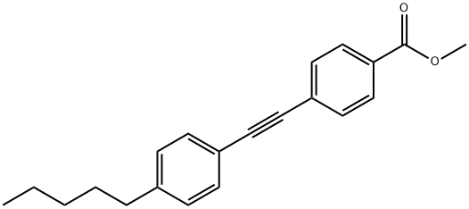 109083-04-7 甲基 4-((4-戊基苯基)乙炔基)苯甲酸酯