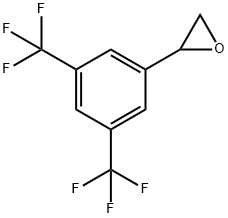 2-[3,5-Bis(trifluoroMethyl)phenyl]oxirane 化学構造式