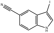 3-iodo-1H-indole-5-carbonitrile|3-碘-1H-吲哚-5-氰基