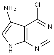 4-Chloro-7H-pyrrolo[2,3-d]pyriMidin-5-aMine Struktur