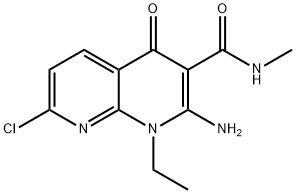 1092523-24-4 2-アミノ-7-クロロ-1-エチル-N-メチル-4-オキソ-1,4-ジヒドロ-1,8-ナフチリジン-3-カルボキサミド