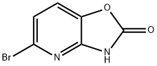5-BroMooxazolo[4,5-b]pyridin-2(3H)-one Struktur
