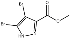 Methyl 4,5-dibroMo-1H-pyrazole-3-carboxylate Struktur