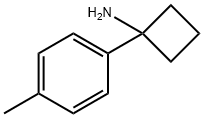 1-(4-甲基苯基)环丁烷-1-胺盐酸盐,1094559-48-4,结构式