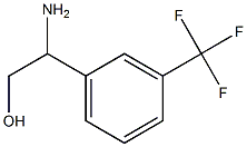 b-AMino-3-(trifluoroMethyl)benzeneethanol 化学構造式