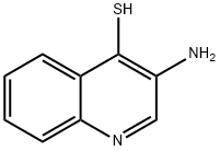 3-amino-4-quinolinethiol Struktur