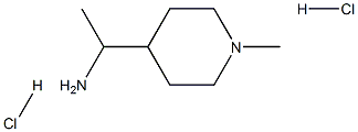 a,1-DiMethyl-4-piperidineMethanaMine 2HCl|1-(1-METHYLPIPERIDIN-4-YL)ETHAN-1-AMINE