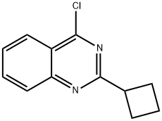 4-Chloro-2-cyclobutylquinazoline Struktur