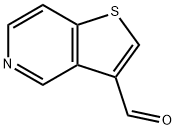 噻吩并[3,2-C]吡啶-3-羧醛,109771-36-0,结构式