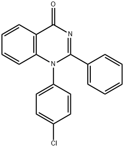 1-(4-Chlorophenyl)-2-phenylquinazolin-4(1H)-one Structure