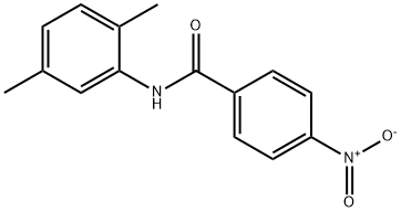 N-(2,5-二甲基苯基)-4-硝基苯甲酰胺,109963-42-0,结构式