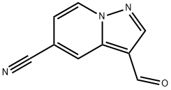 3-ForMylpyrazolo[1,5-a]pyridine-5-carbonitrile Structure