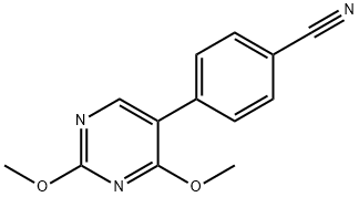 4-(2,4-DiMethoxypyriMidin-5-yl)benzonitrile|4-(2,4-二甲氧基嘧啶-5-基)苯甲腈