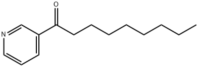 3-Nonanoylpyridine Struktur