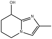 5,6,7,8-tetrahydro-2-Methyl-IMidazo[1,2-a]pyridin-8-ol 化学構造式
