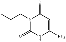 3-丙烯-6-氨基尿嘧啶 结构式