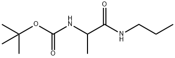 DL-tert-Butyl N-[1-(propylcarbaMoyl)ethyl]carbaMate|DL-tert-Butyl N-[1-(propylcarbaMoyl)ethyl]carbaMate