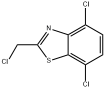 2-氯甲基-4,7-二氯苯并噻唑, 110704-25-1, 结构式
