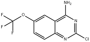 2-Chloro-4-aMino-6-(trifluoroMethoxy)quinazoline Struktur