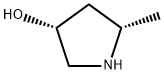 (3R,5S)-5-Methylpyrrolidin-3-ol Struktur