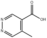 4-Pyridazinecarboxylic acid, 5-methyl- Struktur