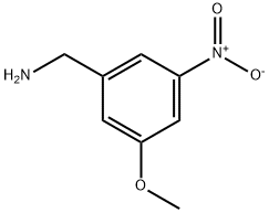 (3-甲氧基-5-硝基苯基)甲胺,1108723-88-1,结构式