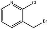 3-(bromomethyl)-2-chloropyridine 化学構造式